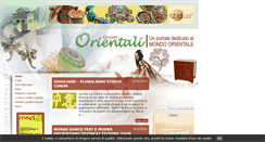 Desktop Screenshot of gioielliorientali.com